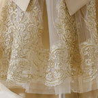 Robe de cérémonie Noël avec traine Jini