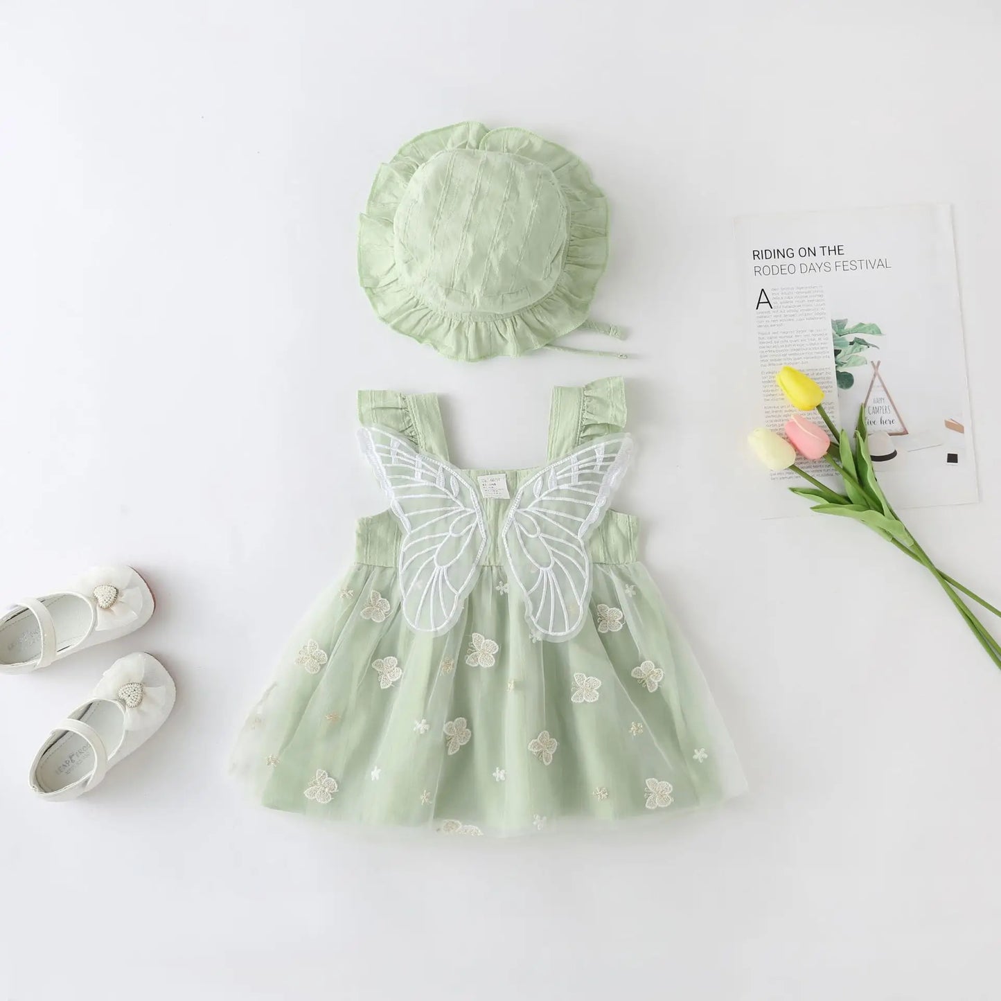 Robe de cérémonie d'été bébé fille Sunday