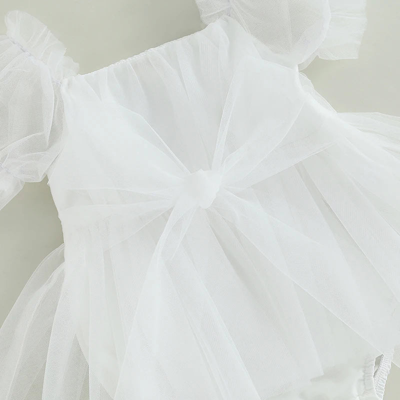 Pelele de bebé de tul