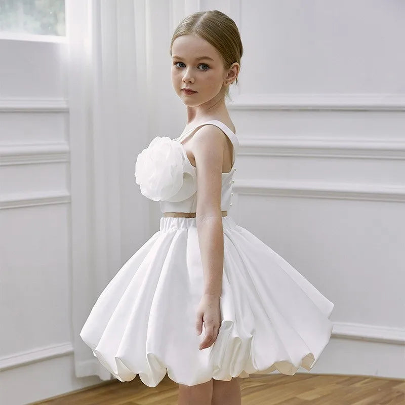 El atuendo de boda de Delia