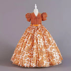 Vestido formal de princesa