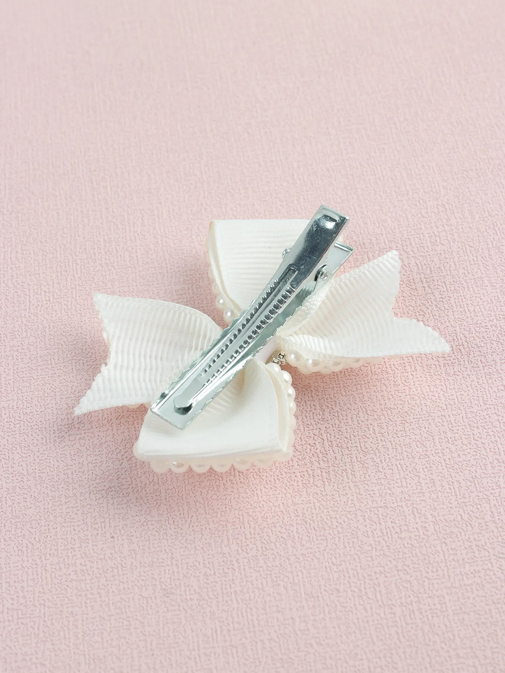 Lot de 2 barrettes perles enfant