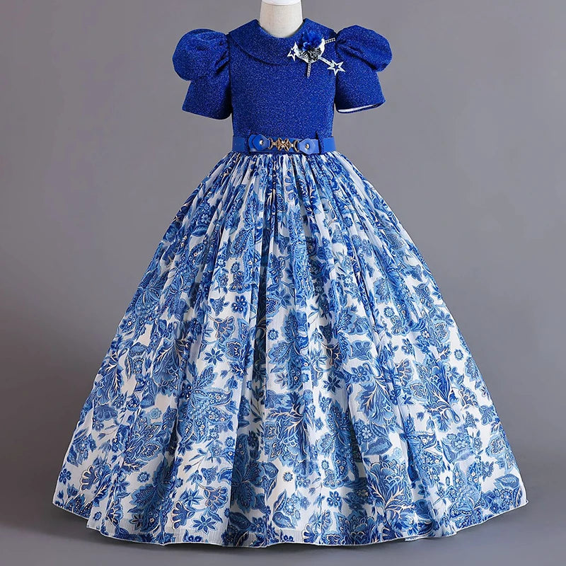 Vestido formal de princesa