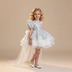 Robe brillante enfant noël - Argenta