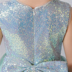 Vestido largo y brillante para niños Aria 