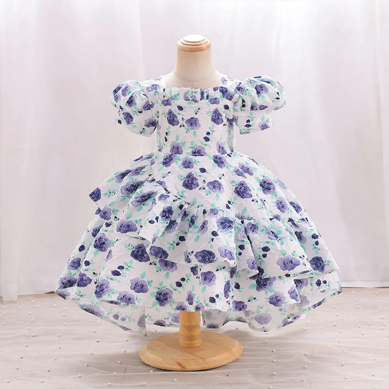 Vestido de flores Cléo para niños
