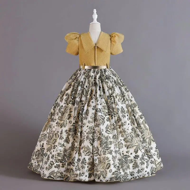 Vestido formal de princesa