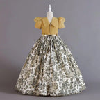 Vestido formal de princesa