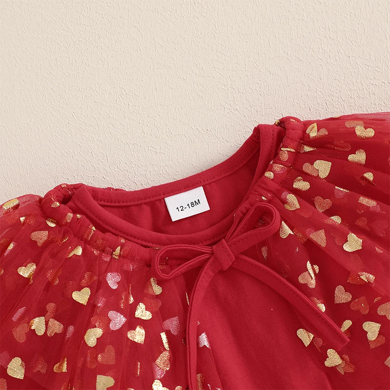 Robe bébé Valentine's Day