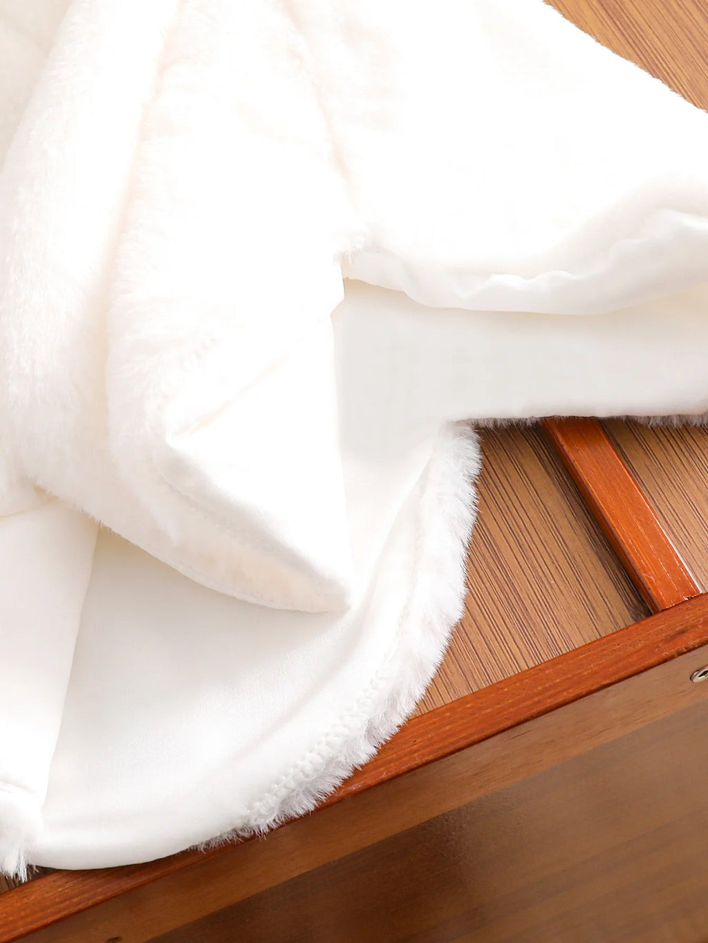 Cape blanche fille - Cérémonie