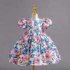 Vestido floral infantil Viky 