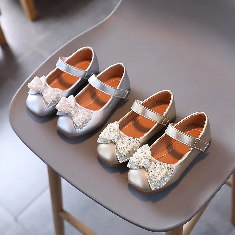 Ballerine top tissu fille