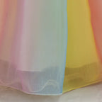 Robe arc-en-ciel enfant fille Lola
