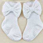 Accessoires bébé - Bonnet + Chaussette noeud papillon