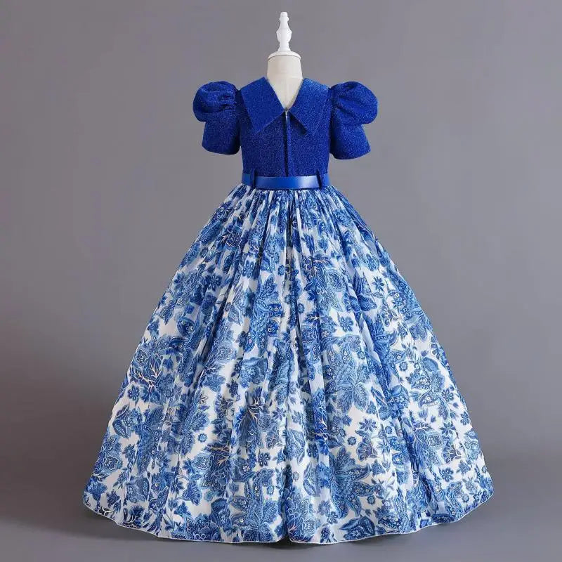 Vestido formal de princesa