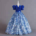 Vestido formal de princesa