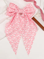 Pinza para el pelo con estampado de corazones para niños