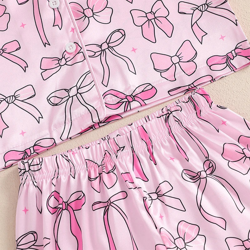 Pyjama enfant - Satiné short noeud