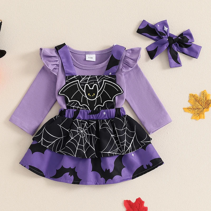 Ensemble Halloween pour bébé 3 pièces