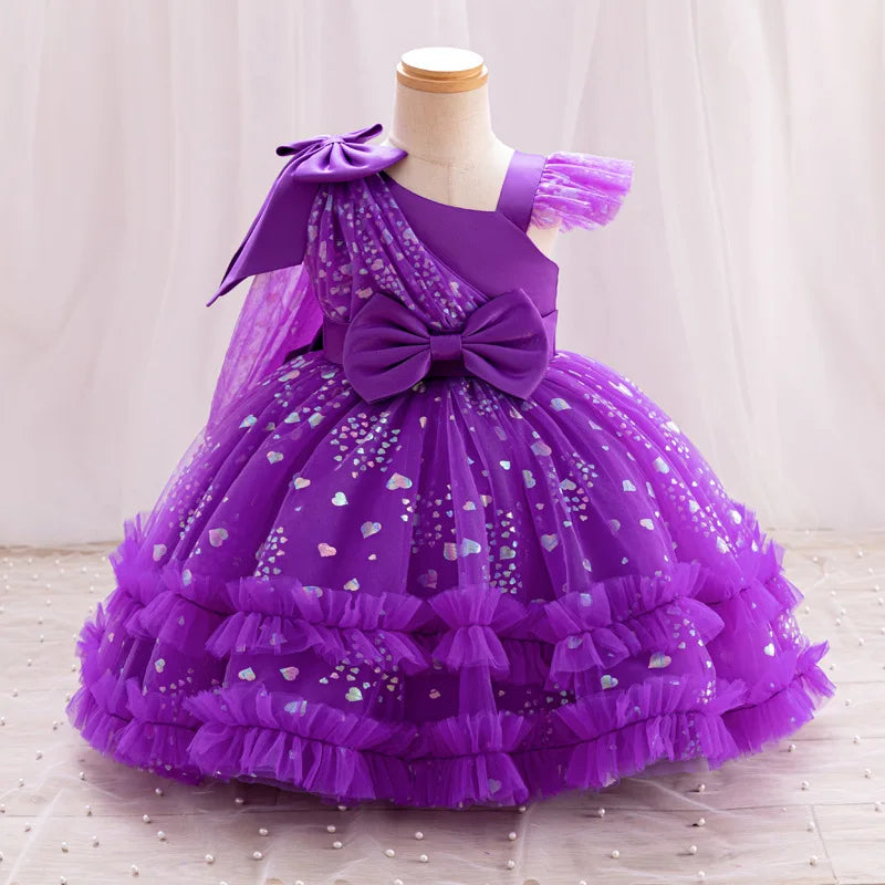 Vestido de cumpleaños infantil Love