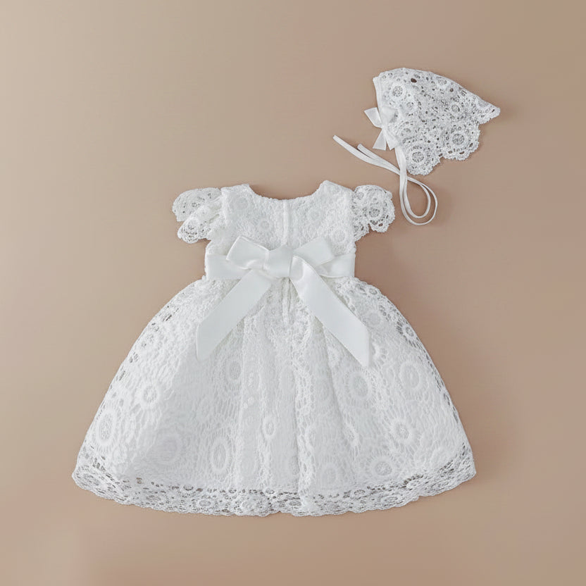 Robe bébé baptême - Lisou