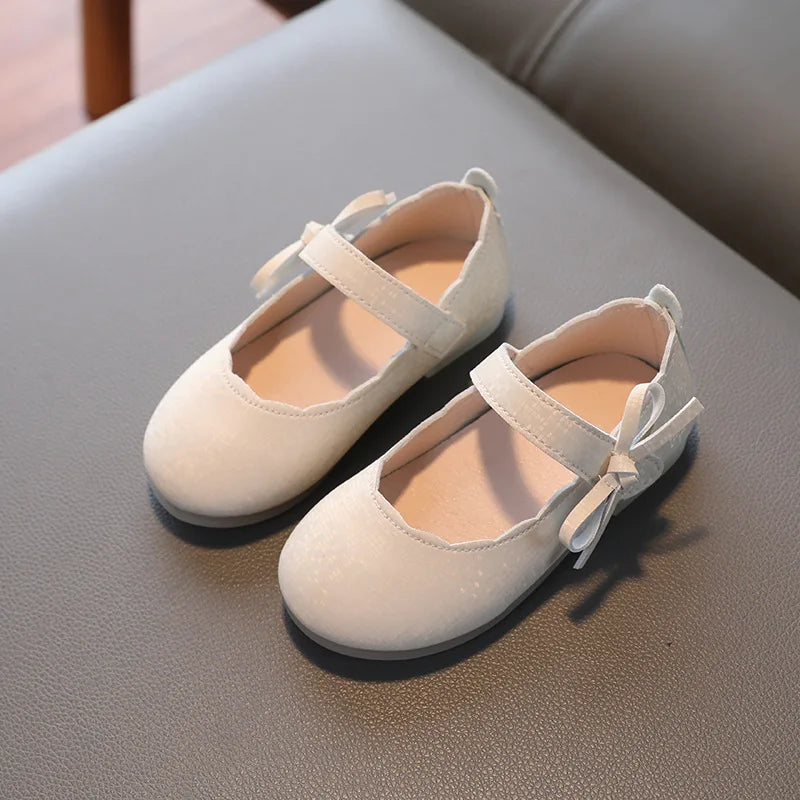 Ballerine fille basic bleu