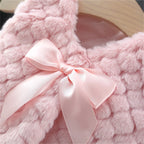 Chaleco infantil sin mangas con estampado en relieve