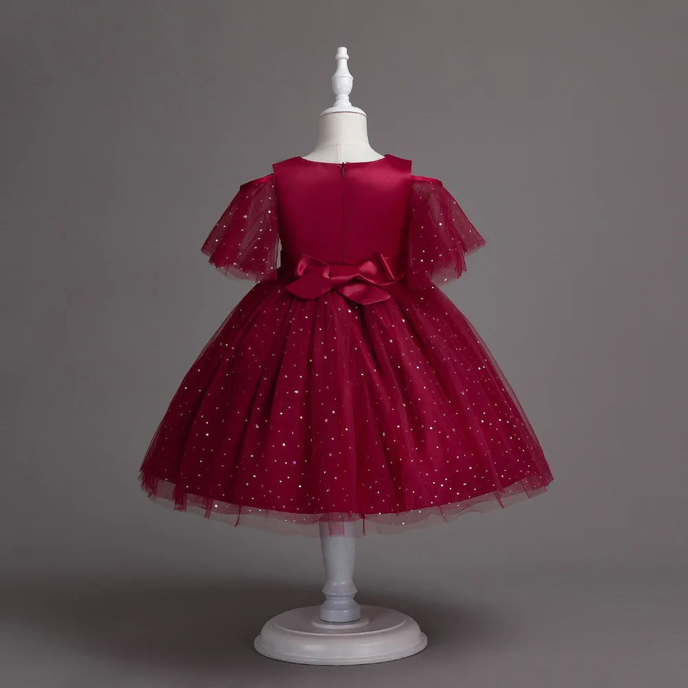 Vestido navideño para niñas