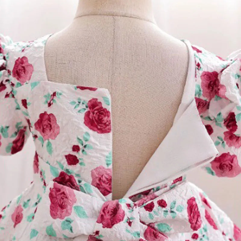 Vestido de flores Cléo para niños