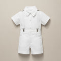 Tenue de baptême blanc garçon - Lucas