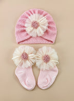 Accessoire bébé - Chapeau et chaussette