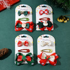 Lot de 3 barrettes - Noël