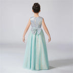 Vestido largo y brillante para niños Aria 