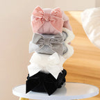 Collant molletonné avec nœud papillon