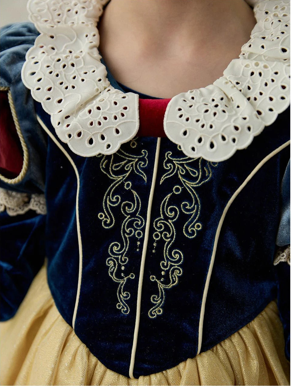 Déguisement robe bébé - Princesse jaune