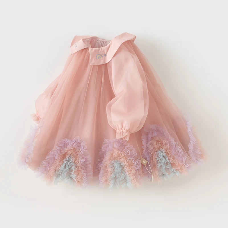 Precioso vestido de cumpleaños para niños