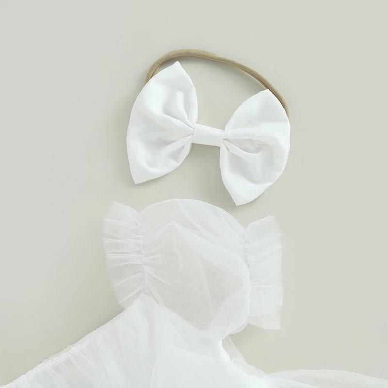 Pelele de bebé de tul