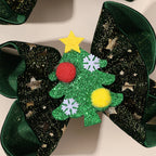 Barrette de Noël enfant - Pompom
