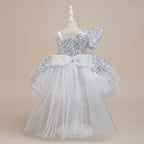 Robe brillante enfant noël - Argenta