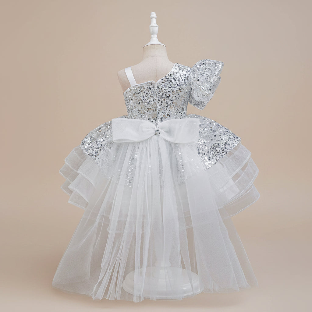 Robe brillante enfant noël - Argenta