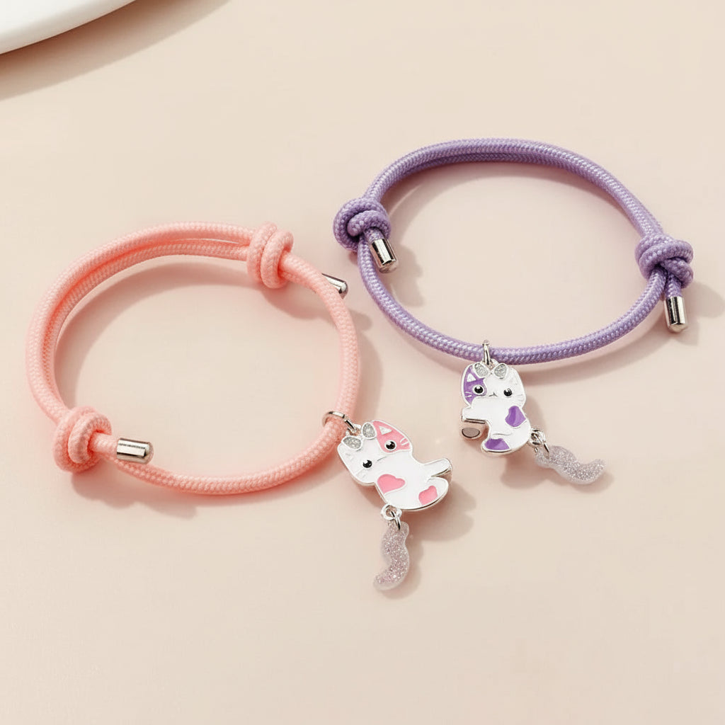 Bracelet enfant - Chaton BFF - L'univers de la licorne