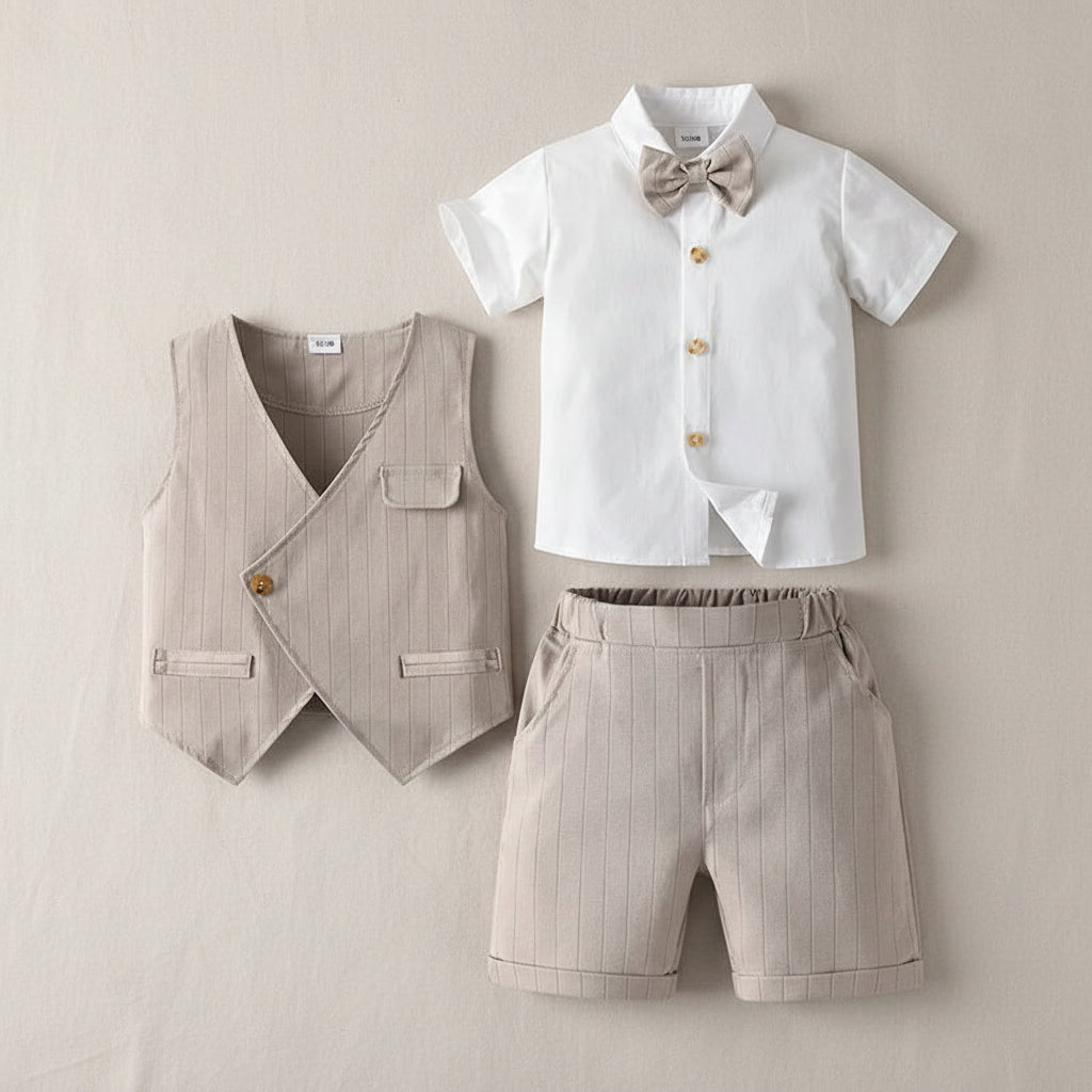 Ensemble costume mariage garçon - Bruno