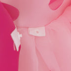 Vestido infantil con un mágico corazón rosa