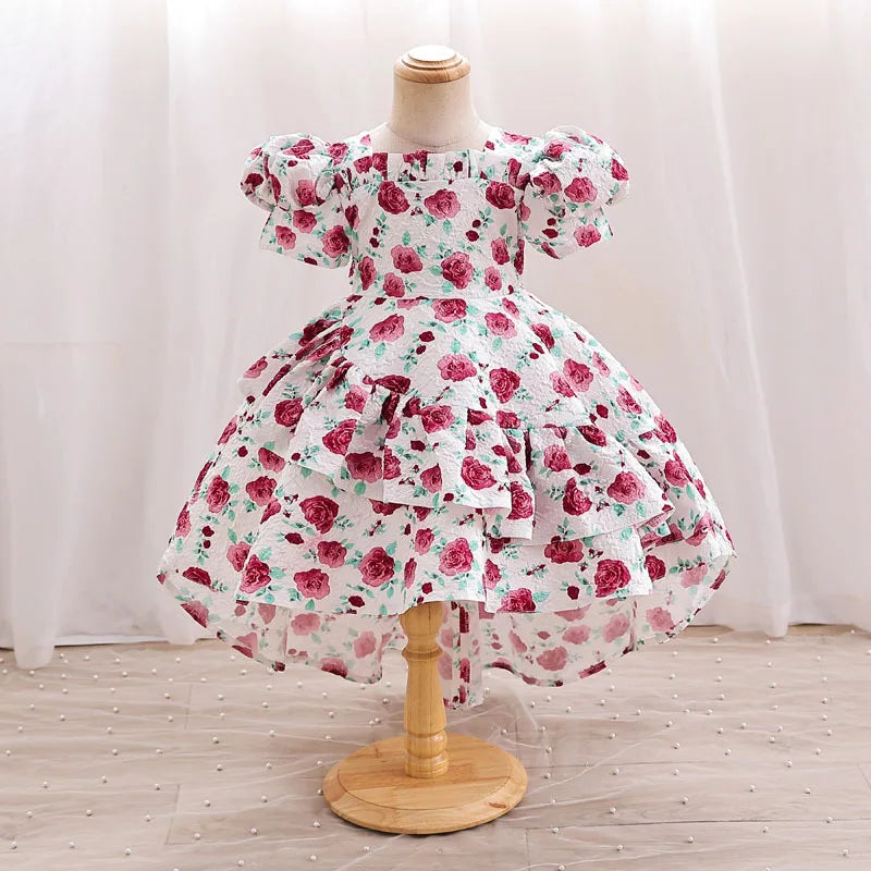 Vestido de flores Cléo para niños