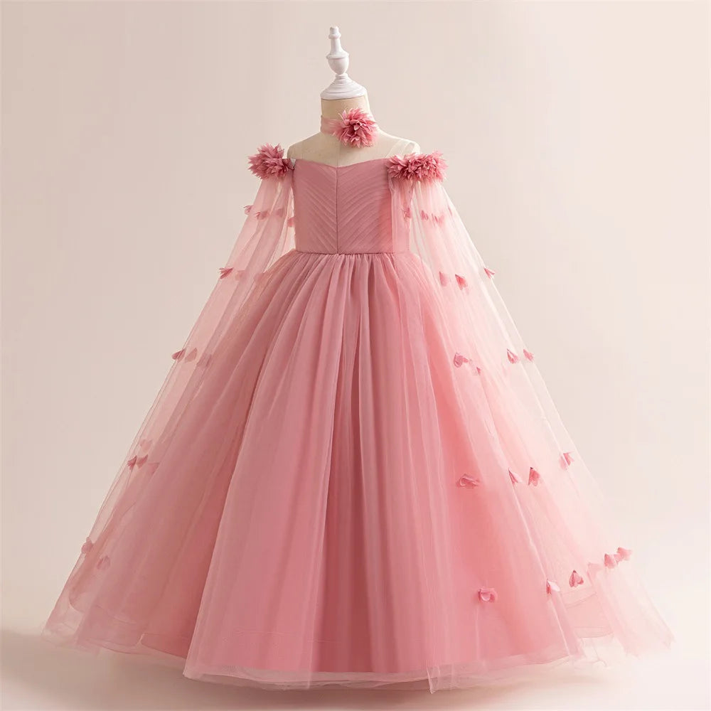Vestido de princesa para niña Amandine 