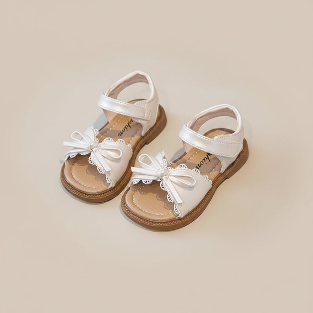 Sandale enfant fille - petit neoud
