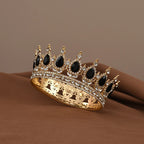 Couronne princesse - Ronde et saphir