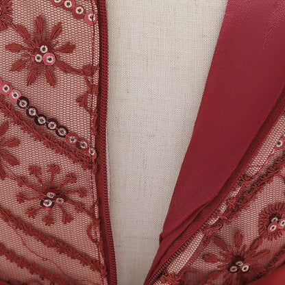 Robe bébé fille de Noël détails