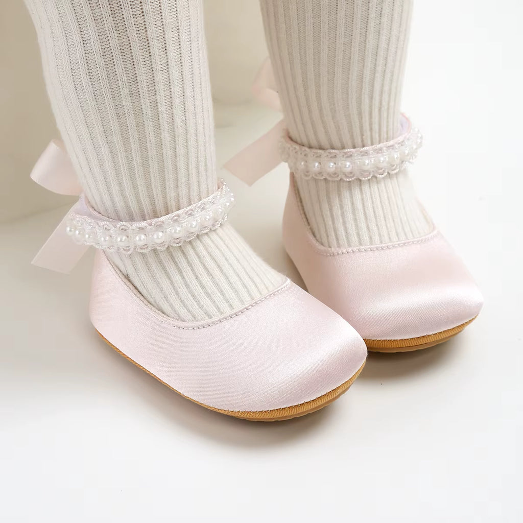 Ballerine bébé fille - Classic et perle