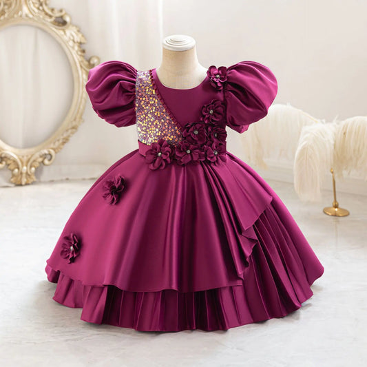 Robe de cérémonie fille Lila